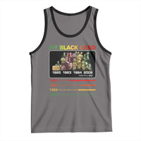 Black History Tank Top My Black Card Greatest African American Leaders