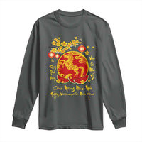 Vietnamese Lunar New Year 2026 Long Sleeve Shirt Chuc Mung Nam Moi Tet Holiday Horse Zodiac