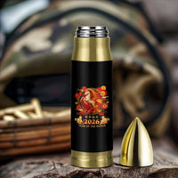Year of The Fire Horse Bullet Tumbler Funny Chinese Zodiac Lunar New Year 2026