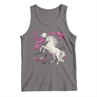 Japanese New Year 2026 Tank Top Year Of The Horse Sakura Cherry Blossom Shrine - Wonder Print Shop