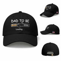 Funny Dad To Be 2026 Loading Baseball Cap New Dad Beer Lover