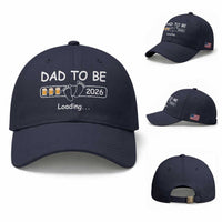 Funny Dad To Be 2026 Loading Baseball Cap New Dad Beer Lover