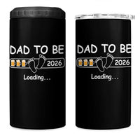 Funny Dad To Be 2026 Loading 4 in 1 Can Cooler Tumbler New Dad Beer Lover - Wonder Print Shop