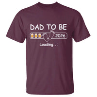 Funny Dad To Be 2026 Loading T Shirt New Dad Beer Lover - Wonder Print Shop