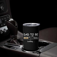 Funny Dad To Be 2026 Loading Tumbler Cup New Dad Beer Lover - Wonder Print Shop