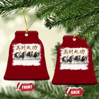Year of The Horse 2026 Ceramic Ornament Gallop Of The 8 Horses Lunar New Year