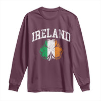 Irish Pride Long Sleeve Shirt Ireland Shamrock Flag St Patricks Day