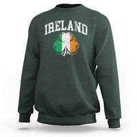 Irish Pride Sweatshirt Ireland Shamrock Flag St Patricks Day