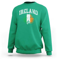 Irish Pride Sweatshirt Ireland Shamrock Flag St Patricks Day