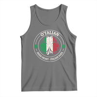 Irish Italian Pride Tank Top O'Talian Irish Heart Italian Soul St Patricks Day