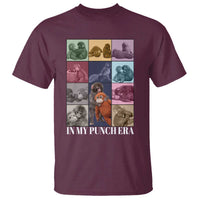 Punch The Monkey T Shirt In My Punch Era Baby Monkey Hugging Plush