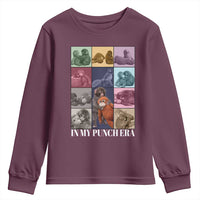 Punch The Monkey Youth Sweatshirt In My Punch Era Baby Monkey Hugging Plush