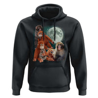 Baby Monkey Punch Hoodie Three Punch Moon Orange Toy