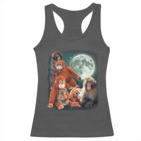 Baby Monkey Punch Racerback Tank Top Three Punch Moon Orange Toy