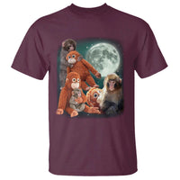 Baby Monkey Punch T Shirt Three Punch Moon Orange Toy