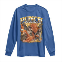 Punch The Monkey Long Sleeve Shirt Baby Monkey Punch Plush Hugging 90s Bootleg