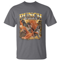 Punch The Monkey T Shirt Baby Monkey Punch Plush Hugging 90s Bootleg