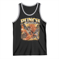 Punch The Monkey Tank Top Baby Monkey Punch Plush Hugging 90s Bootleg