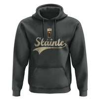 Funny Slainte Cheers Stout Beer Irish Shamrock St Patrick's Day Hoodie