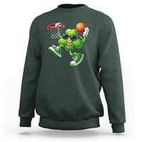 Funny 67 Meme Six Seven Basketball Shamrock St Patricks Day Sweatshirt