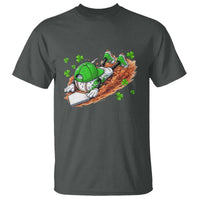 Funny Baseball St Patricks Day Home Plate Drip T Shirt