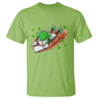 Funny Baseball St Patricks Day Home Plate Drip T Shirt