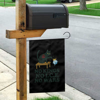 No Kings No Ice No Wars Cat Garden Flag Funny Political Freedom Activist