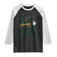 No Kings No Ice No Wars Cat Raglan Shirt Funny Political Freedom Activist