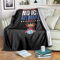 No Kings No Ice No Wars 8647 Throw Blanket Rejecting Kings Anti Authoritarian