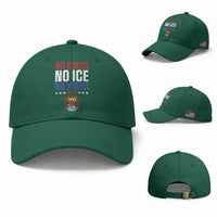 No Kings No Ice No Wars 8647 Baseball Cap Rejecting Kings Anti Authoritarian