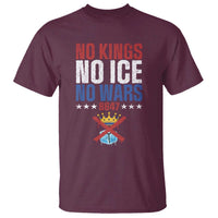 No Kings No Ice No Wars 8647 T Shirt Rejecting Kings Anti Authoritarian