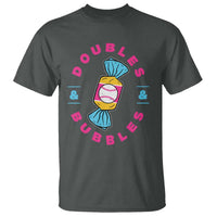 Doubles and Bubbles Baseball Candy Gum T Shirt