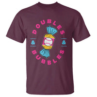 Doubles and Bubbles Baseball Candy Gum T Shirt