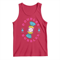 Doubles and Bubbles Baseball Candy Gum Tank Top