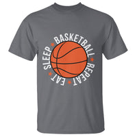 Basketball Lover T Shirt Eat Sleep Basketball Repeat - Wonder Print Shop