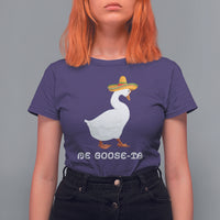 Funny Goose Cinco De Mayo T Shirt For Women Me Goose - Ta - Wonder Print Shop