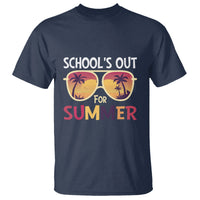 Schools Out For Summer T Shirt End Of School Retro Sunglasses Summer Vacation - Wonder Print Shop