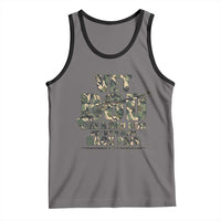 Funny Veteran Vet Bod Like A Dad Bod But With More Back Pain Tank Top