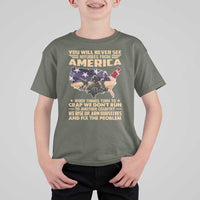 You Will Never See Refugees From America When Things Turn To T Shirt For Kid