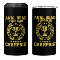 Funny #1 Anal Bead Tug O War Champion 4 in 1 Can Cooler Tumbler Adult Humor Cringe - Wonder Print Shop