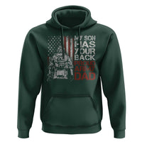 My Son Has Your Back Proud Army Dad Hoodie Military Father