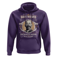 Bass Reeves First Black US Marshal And Real Lone Ranger Hoodie African American Cowboy