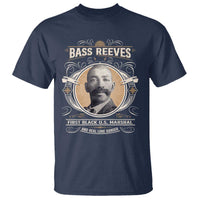 Bass Reeves First Black US Marshal And Real Lone Ranger T Shirt African American Cowboy