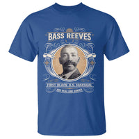 Bass Reeves First Black US Marshal And Real Lone Ranger T Shirt African American Cowboy