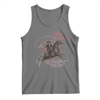 Bass Reeves Tank Top African American Cowboy Marshal Black History Month TS11