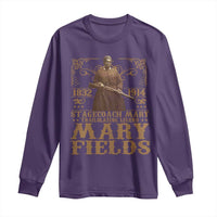 Mary Fields Long Sleeve Shirt Stagecoach Mary Trailblazing Legend Black Cowgirl Pioneer