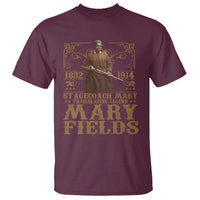 Mary Fields T Shirt Stagecoach Mary Trailblazing Legend Black Cowgirl Pioneer