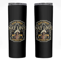 Black Cowboy Nat Love Skinny Tumbler Deadwood Dick African American Cowboy