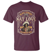 Black Cowboy Nat Love T Shirt Deadwood Dick African American Cowboy
