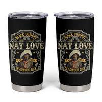 Black Cowboy Nat Love Tumbler Cup Deadwood Dick African American Cowboy